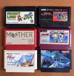 ファミコン ソフト 6本セット まとめ売り レトロのサムネイル