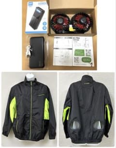 空調服 長袖 K9 PROファン バッテリー付き XL - メルカリ