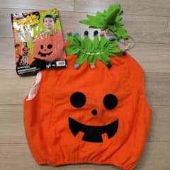 m*。様 120 ハロウィン キッズコスプレ スマイルパンプキン 120cmのサムネイル