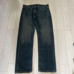メンズ ストレートデニム パンツ ブルーのサムネイル