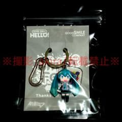 ボカロ 初音ミク HELLO GOOD SMILE ラバーマスコットキーホルダー