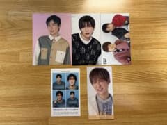 SnowMan 目黒蓮 デタカ 厚紙 証明写真 まとめ売りのサムネイル