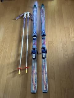 Salomon スキー板 ビンディング付 ストックセット 141cm SALOMON スキー板ビンディング ストック セット レディース - メルカリ