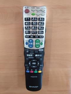 シャープ AQUOS テレビリモコン GA835WJSAのサムネイル