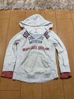 Denim Dungaree パーカー グレーのサムネイル