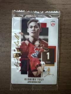 西田有志 男子バレーボール日本代表 トレーディングカード　ウエハースのサムネイル