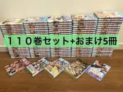 美品】ONE PIECE 110巻セット＋おまけ5冊 初版多数 - メルカリ