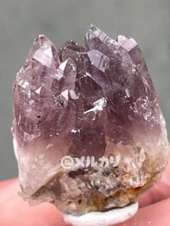 国産鉱物　荒川鉱山　紫水晶クラスターのサムネイル