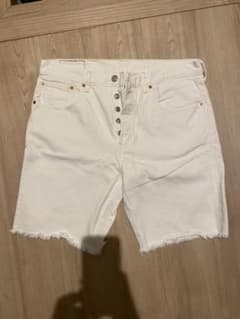 リーバイス501ct ホワイトハーフパンツのサムネイル