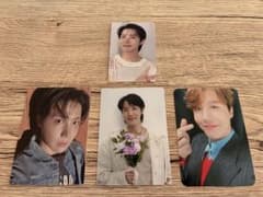 【公式】BTS j-hope トレカ 4枚セット おまけピンバッジ付き　アリランのサムネイル