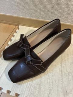 Oriental Traffic ローファー パンプス　ブラウン 38のサムネイル
