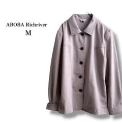 【ABOBA】Aboba Shirt Jacket Light Outerwear Purple (Size M)