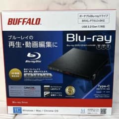美品】BUFFALO ブルーレイディスクドライブ BRXL-PT6U3-BKE - メルカリ