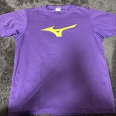 Mizuno 紫 Tシャツ Lサイズのサムネイル