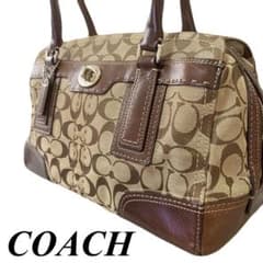 COACH コーチ ショルダーバッグ シグネチャー 11596 ターンロック