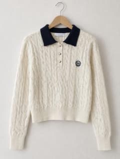 【他サイト同時出品中】OLIVE des OLIVE ニット 未使用 タグ無しのサムネイル
