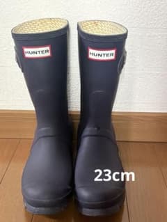 HUNTER レインブーツ ネイビー　UK4のサムネイル