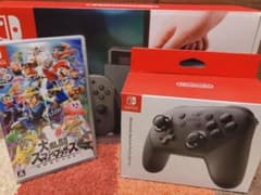 【完全美品】Nintendo Switch スマブラ+プロコンセット！のサムネイル