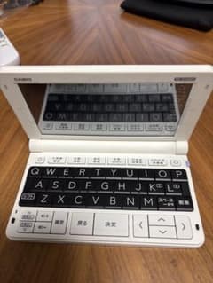 CASIO 電子辞書 ホワイト QWERTY