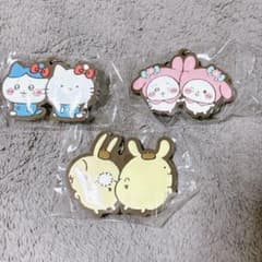 ちぃかわ×サンリオキャラクターズ なかよしラバーマスコット 3種のサムネイル