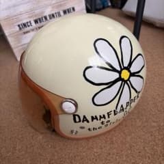 DAMMFLAPPER ジェットヘルメット フラワーデザインのサムネイル