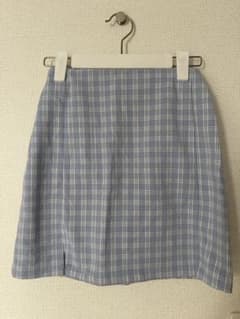 BRANDY MELVILLE チェック タイトスカート ONE SIZEのサムネイル