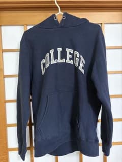 BEAMS COLLEGE パーカー ビンテージ L ネイビーのサムネイル