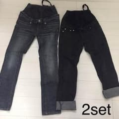 マタニティ パンツ デニム セットのサムネイル
