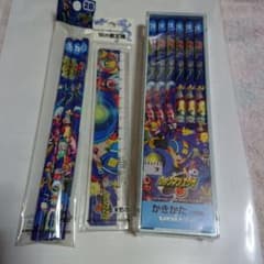 ロックマンエグゼ  鉛筆1ダース+3本+定規16cmのサムネイル