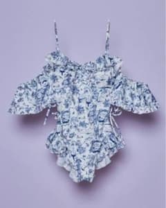 POPPY 水着 あさぎーにょ TOILE JOUY SWIM LEOTARD - メルカリ