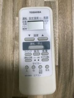TOSHIBA WH-D6B① ルームエアコン用リモコンのサムネイル