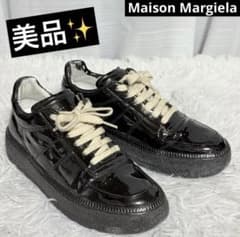 美品】メゾンマルジェラ プラットフォームジャーマントレーナー 