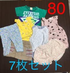 7枚セット　80 H&M コンビミニ　エーアーベーのサムネイル
