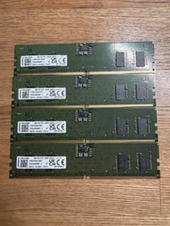 Kingston DDR5-5600 8GB×4枚 32GB UDIMM - メルカリ