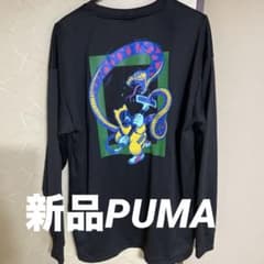 新品PUMA プーマスケートボーディング 長袖Tシャツ グラフィックプリントのサムネイル