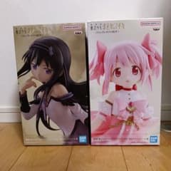 【新品未開封】魔法少女まどか☆マギカ 鹿目まどか 暁美ほむら フィギュアセットのサムネイル