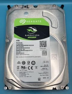 【正常・17370時間】Seagate Barracuda 4TB 内蔵型HDD 正常・17370時間】Seagate Barracuda 4TB 内蔵型HDD - メルカリ