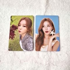 Red Velvet スルギ ファンコン ラントレ ランダムトレカ 2枚のサムネイル