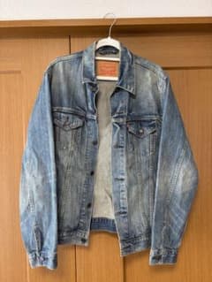早い者勝ち】リーバイス デニムジャケットL 良個体 - メルカリ
