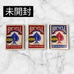 Bicycle Standard トランプ 3個セット 未開封 - メルカリ