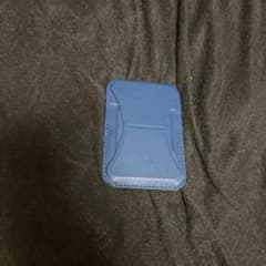 マグネット式 スマホスタンド カードケース ブルーのサムネイル