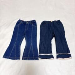 ベビー 80cm フレアパンツ 3本セットのサムネイル
