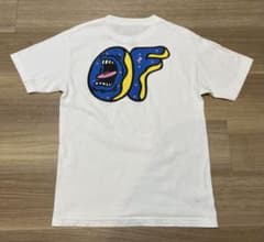 SANTA CRUZ x OF ドーナツロゴ Tシャツ ホワイトのサムネイル