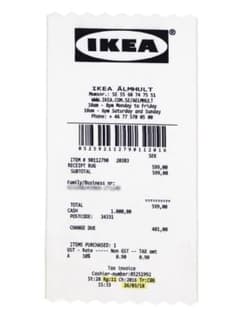 【新品未開封】ヴァージル IKEA MARKERAD マルケラッド レシートラグのサムネイル