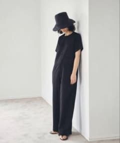 TODAYFUL ハーフスリーブワイドコンビネゾン ブラック size38 TODAYFUL ハーフスリーブワイドコンビネゾン ブラック size38 - メルカリ