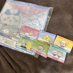 ちいかわ　1番くじ　なんかほっこり　ちいかわの湯　タオル　トレカのサムネイル