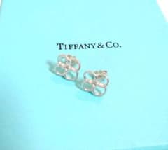 Tiffanyティファニー　クアドロフォリオsv925 ピアス　花モチーフのサムネイル