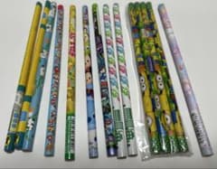 キャラクター鉛筆 まとめ売り 13本セットのサムネイル
