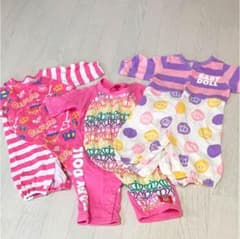 \し♡せ/mama様専用　BABYDOLL ロンパース3点のサムネイル