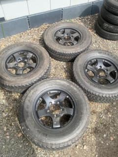 値下げしました ジムニー向け 16インチ タイヤホイール 4本セットのサムネイル
